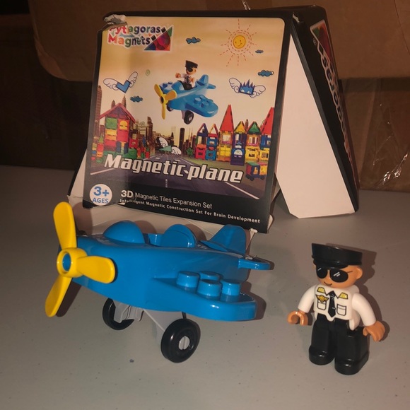 Pythagoras magnets magnetic plane set - Picture 2 of 6